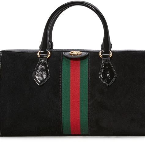 colorful gucci bags|black suede gucci bag.